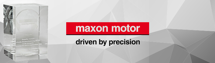 Maxon Supplier Award 2015